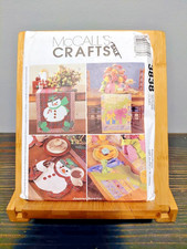 McCall's 3838 Snowman Package Placemats Table Runners Centerpiece Napkins