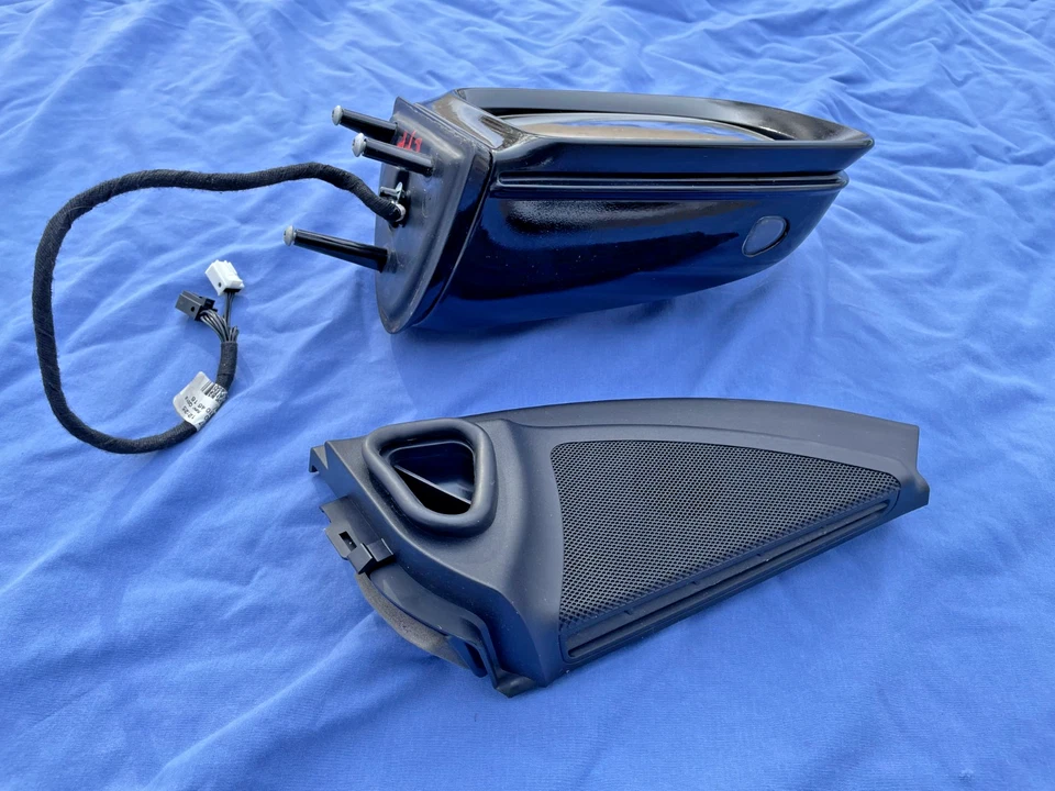 '07-08 梅赛德斯 X164 GL450 GL550 右侧视图门镜组件黑色原始设备制造商 — 第 2/4 张图片