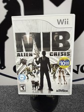 Men in Black: Alien Crisis COMPLETE! MINT! (Nintendo Wii, 2012) FREE SHIPPING!
