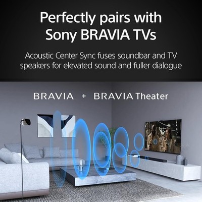 Sony HT-A8000 BRAVIA Theatre Bar 8 Soundbar w/ 11 Speakers & Atmos