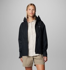 New Columbia Womens Hikebound II Waterproof Rain Jacket Lightweight Size M