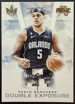 2022-23 Court Kings Double Exposure Paolo Banchero #7 Magic Rookie NM