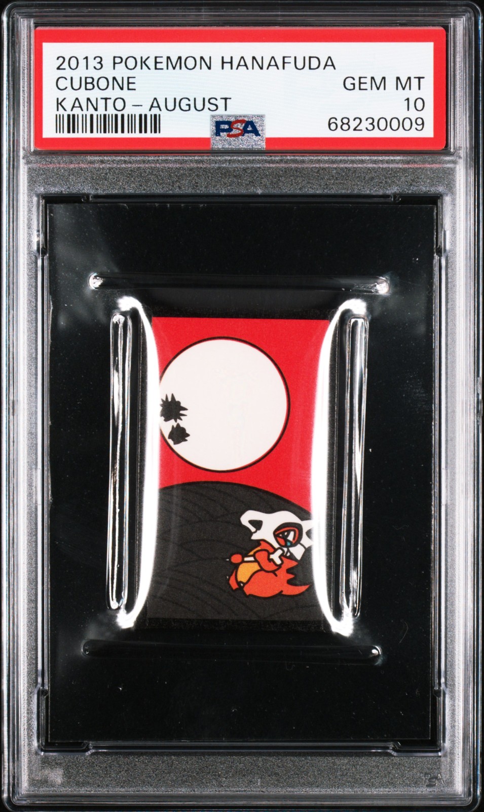 2013 POKEMON HANAFUDA KANTO AUGUST CLEFABLE/CLEFAIRY/CUBONE PSA 10
