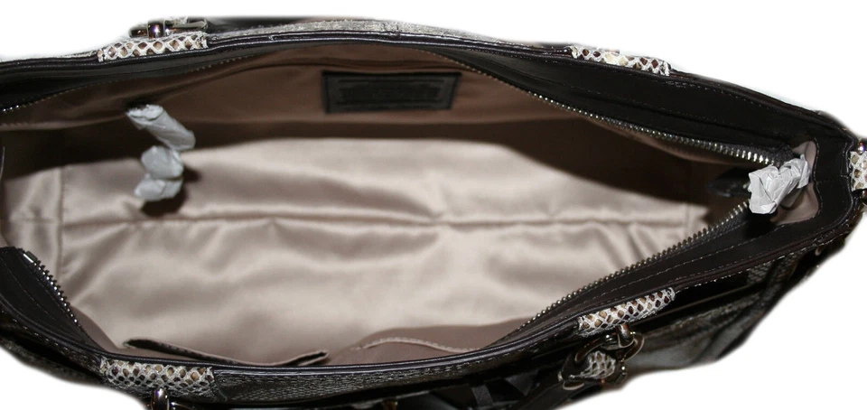 Coach Park Python Carryall F24384 - NWT - Image 2 of 2