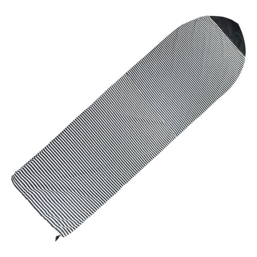 6 /7.5f /9.6f Surfboard Sock Cover Protective Bag Surf Board Black/White Bag - Picture 1 of 5