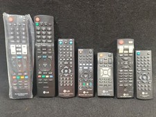 LOT OF 7 LG REMOTE CONTROL CONTROLS