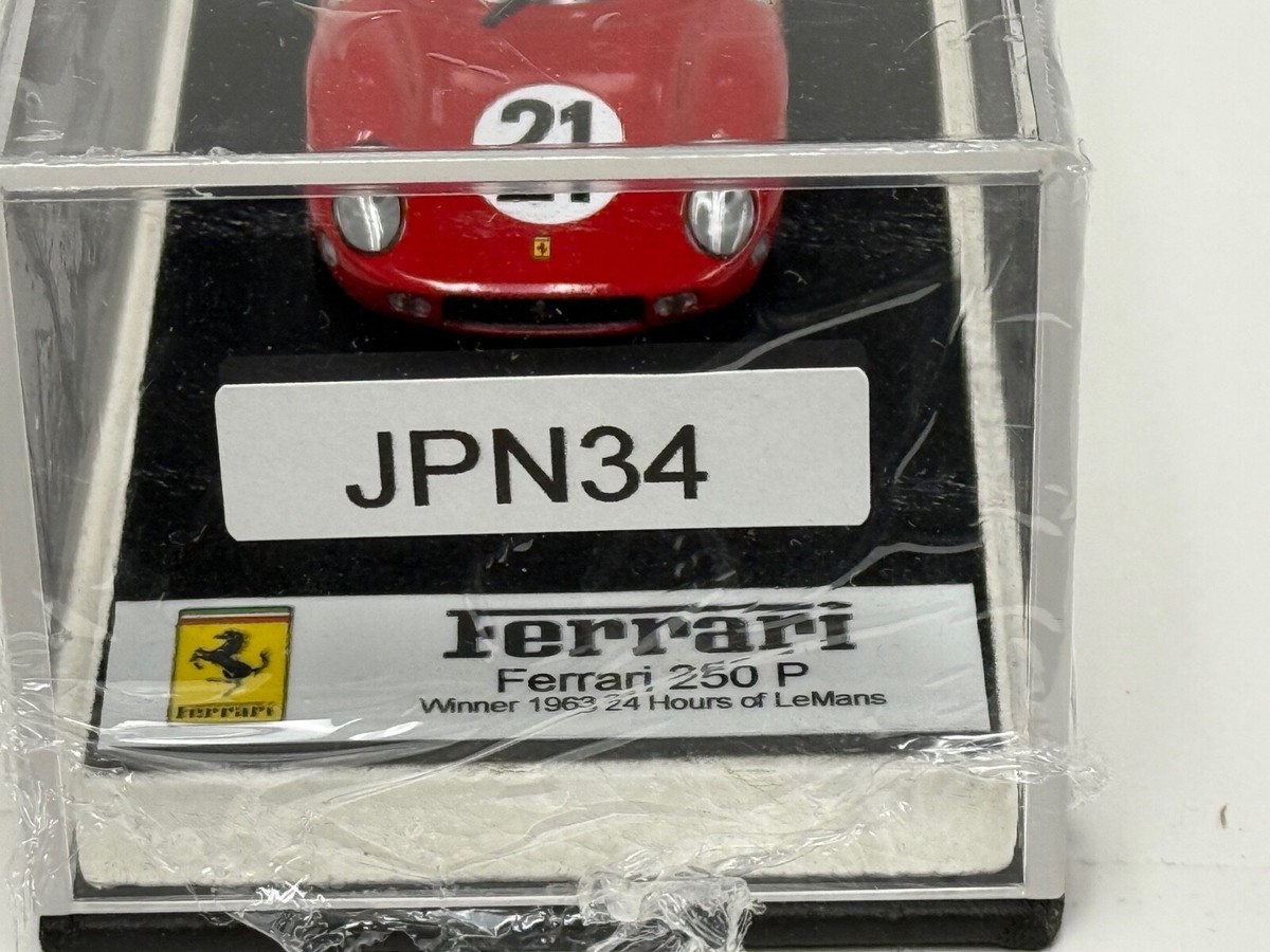 1/43 Ferrari 250 P Winner 1963 24 Hours of LeMans Car #12 Leather
