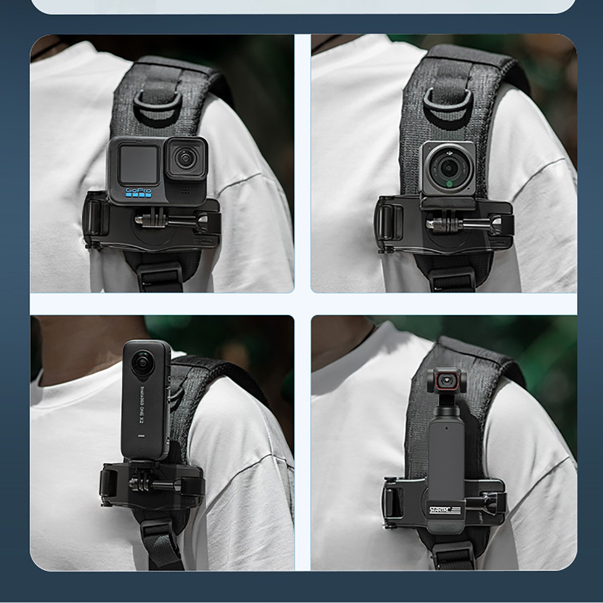 Backpack Clip for Action FIMI PALM/2 Pocket Insta360 ONE/X Universal Part