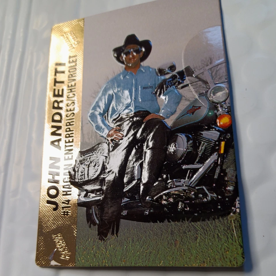 * 1994 Action Packed Race card #51 John Andretti Rookie - Image 2 of 4