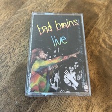 Bad Brains - LIVE - RARE AUTHETNIC CASSETTE TAPE - ONE OWNER - SAME DAY SHIP