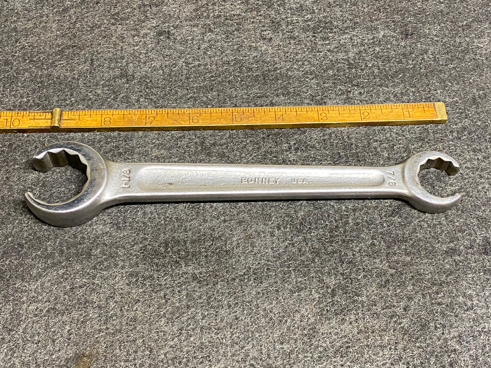 Vintage Bonney Refrigeration Line Wrench 7/8 x 11/8” RF55 eBay