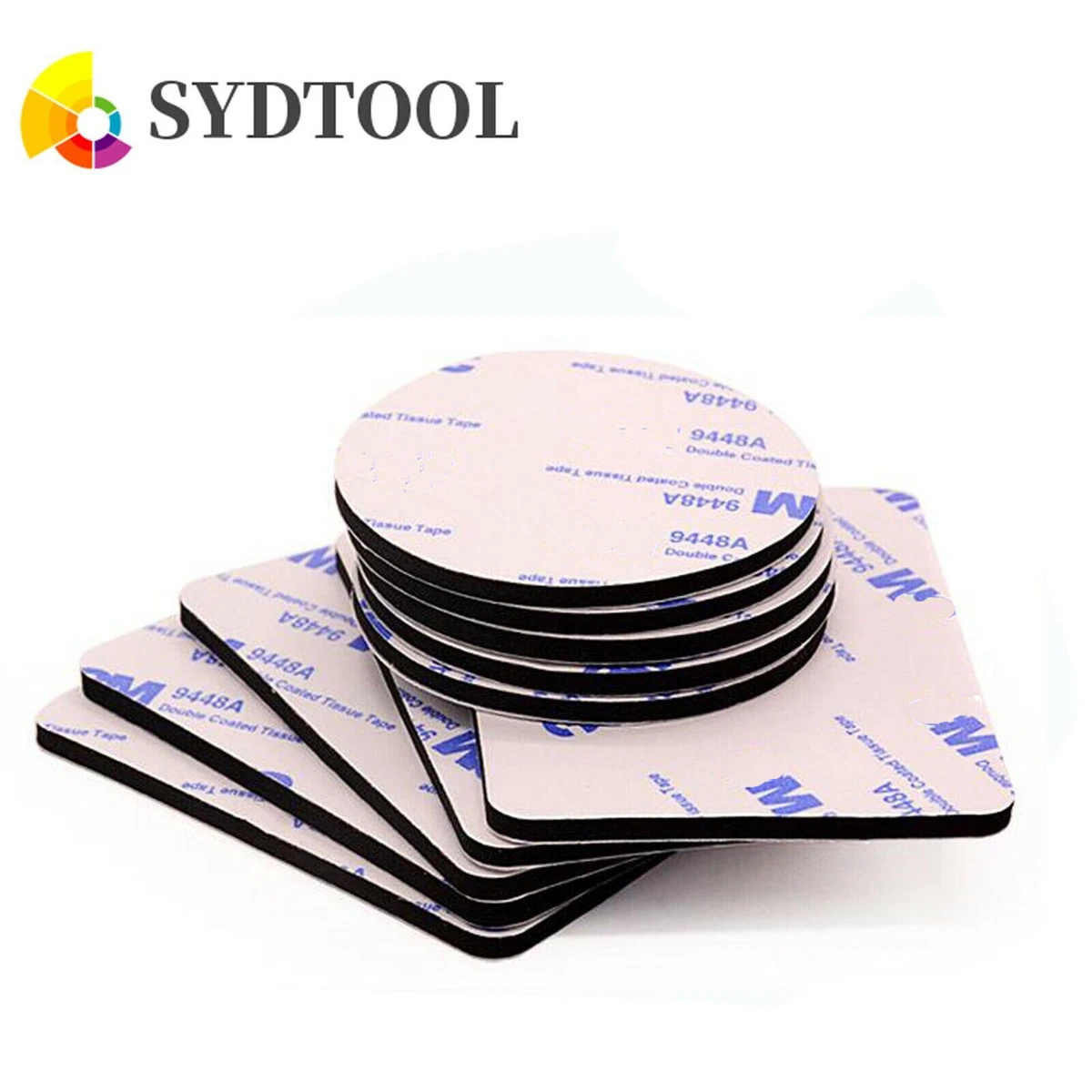 For 3M Double Sided Sticker Tape Foam Self Adhesive Pads Car Mount