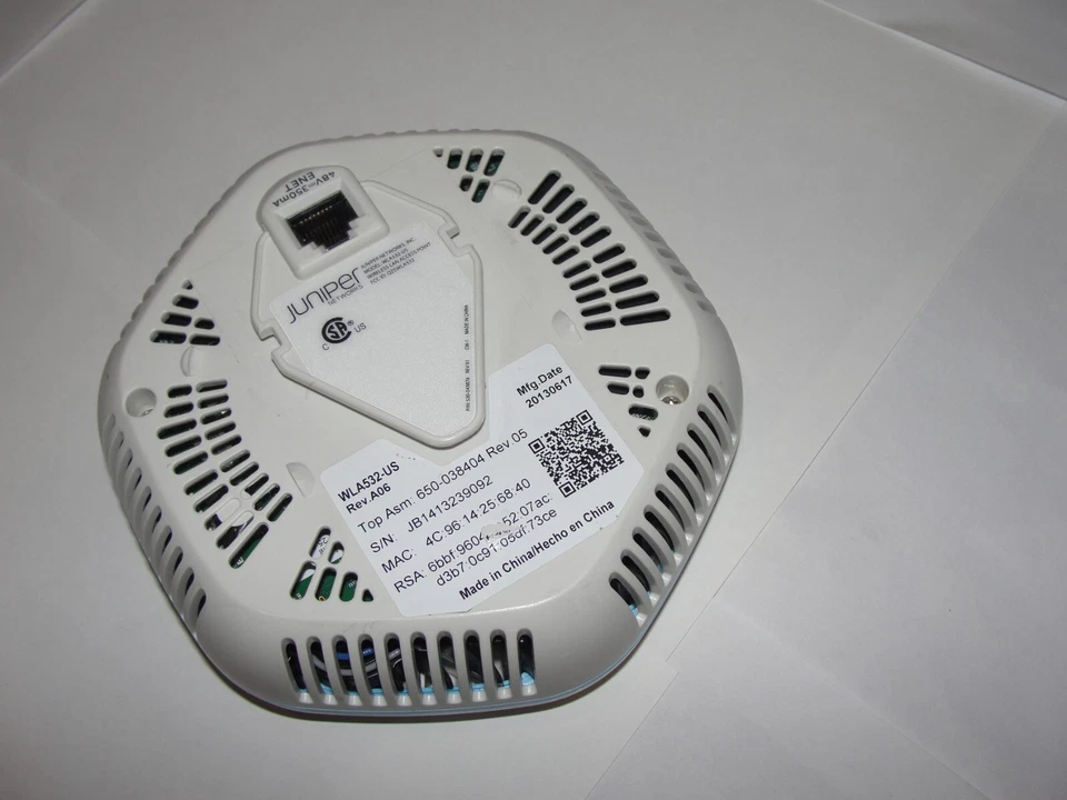 Juniper WLA532-US Wireless LAN Access Point w/2.4GHz & 5GHz (White) - Image 4 of 4