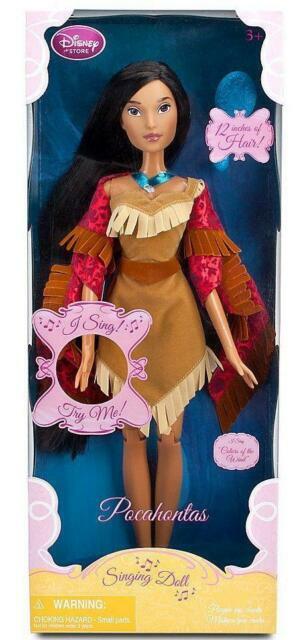 pocahontas singing doll