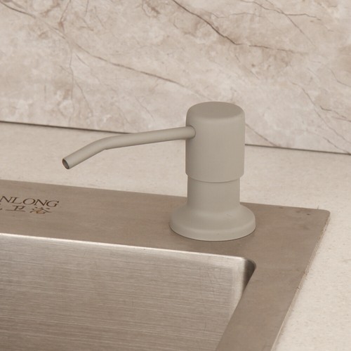 Pintura de oro rosa para botella dispensador de jabón líquido fregadero de cocina - Imagen 7 de 55