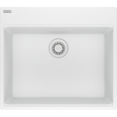 Franke MAG61023PWT Maris Topmount Single Bowl Kitchen Sink POLAR WHITE New