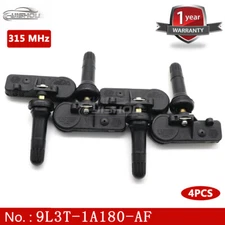 4x TPMS 9L3T-1A180-AF Tire Pressure Sensor For Ford Lincoln Mercury