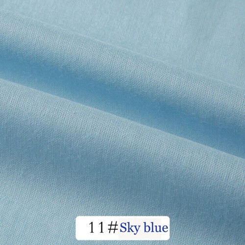 1Yard*148cm Plain Cotton Fabric Lining Combed 60s Thin Cotton Gauze Material - Picture 13 of 26