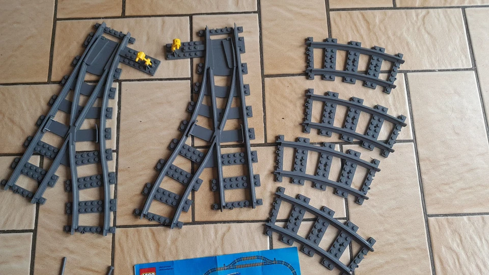 LEGO City 7895 Switching Tracks for RC Trains, photo 3 sur 4