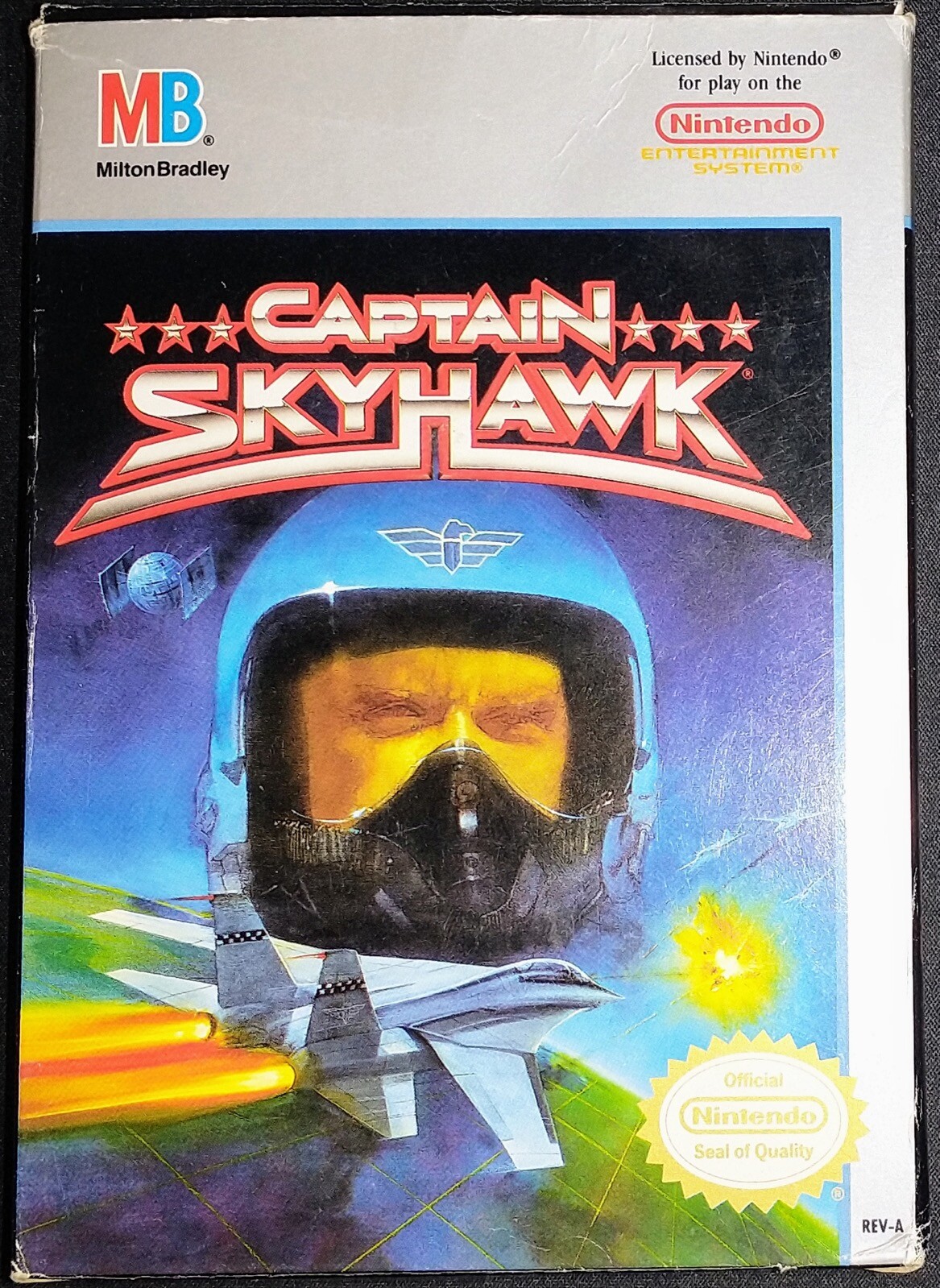 Captain Skyhawk Authentique Nintendo Nes Exmt État Complet N Boîte