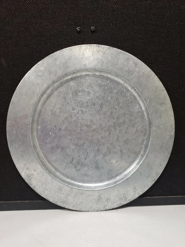 JUEGO DE 8- PLACAS DE CARGADOR DE ALUMINIO/ESTAÑO GALVANIZADO HERRAJES DE RESTAURACIÓN Foto 4 de 4