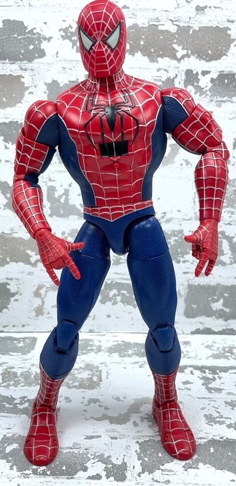 Figura Posable Spider Man La Película 3 2007 GVC Thinkway Juguete De Colección Y2K 13" Foto 2 de 4
