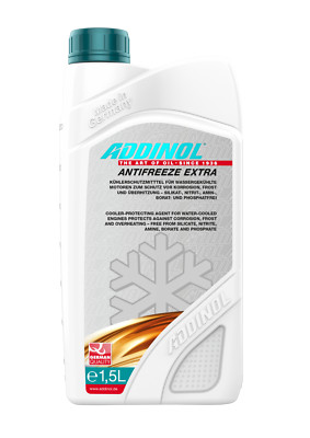 1,5 L ADDINOL ANTIFREEZE EXTRA KühlerfrostschutzKonzentrat  Aluschutz Ethylengly