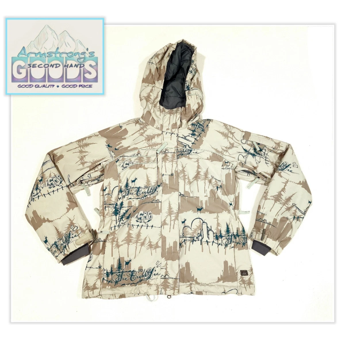 Second hand shop ski jackets