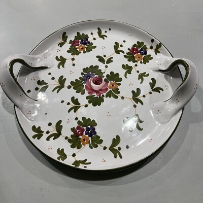 Fratelli Fanciullacci SIGNED Handmade Serving Tray handles - From Italy 1950/60s