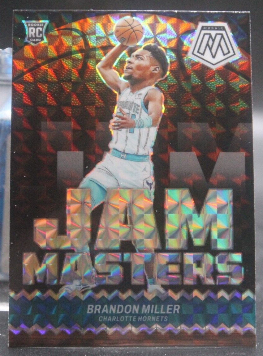 Brandon Miller (Hornets/RC) 2023-2024 Panini Mosaic Jam Masters Prizm