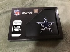 NFL Dallas weekend wallet billfold with ID window 2 credit card slots