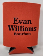 Evan Williams Bourbon Orange Beer Koozie