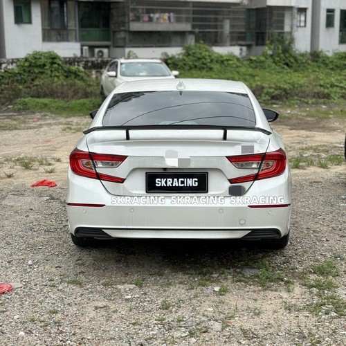 DuckBill Carbon Fiber Rear Trunk Lip Spoiler Wing For 2013-16 17-22 Infiniti Q60 - Picture 19 of 24