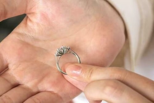 Round Cut 2.80 Ct Lab-Created White Diamond Wedding Ring 925 Sterling Silver - Picture 2 of 3