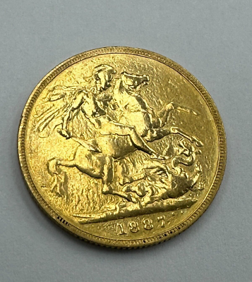 1887 QUEEN VICTORIA JUBILEE HEAD FULL GOLD SOVEREIGN 7.9g | eBay