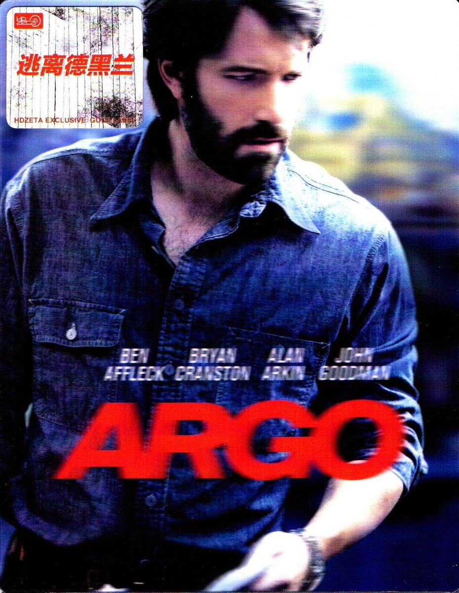 NEW Argo Extended Cut Lenticular HDZeta SteelBook [2012](China) - Ships  Next Day | eBay