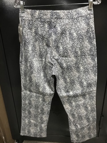Bliss Designer Dress Capri Pants Size 8 NWT #32 - Picture 2 of 8