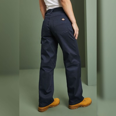 Dickies Redhawk Ladies Work Cargo Trousers Womens Black Size 10 Regular  WD855 UK | eBay UK