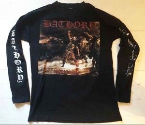 00s bathory longsleeve hammerheart mayhem metal shirt