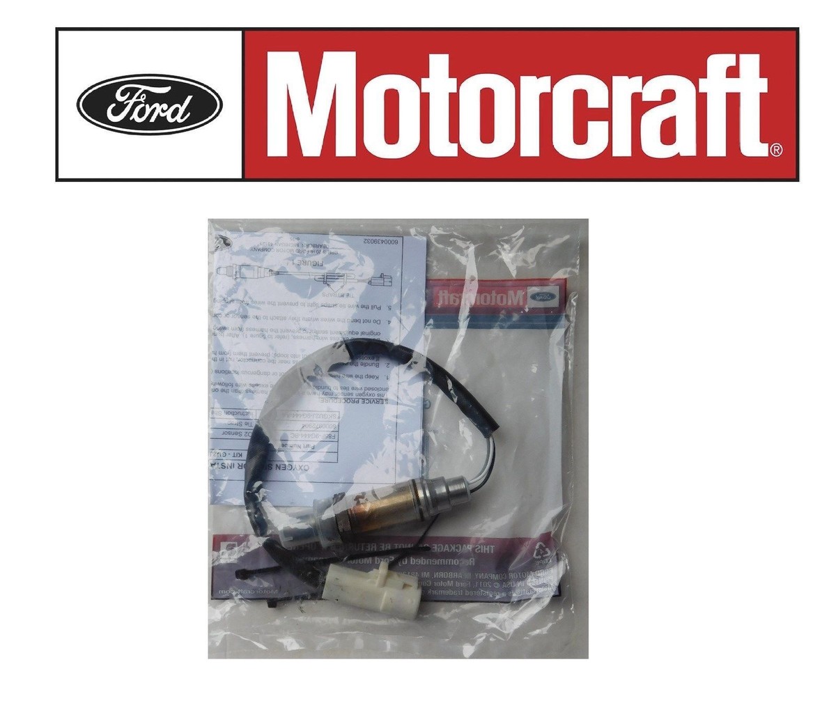 New OEM Ford Motorcraft Oxygen O2 Sensor DY-1401 GU2Z-9G444-A USA
