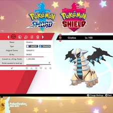 ✨ Shiny Giratina ✨Event American Summer ✨ Pokemon Sword & Shield✨ UT