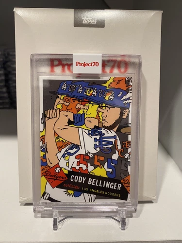 2021 Topps Project 70 CODY BELLINGER Card #211 by Ermsy - Los Angeles Dodgers