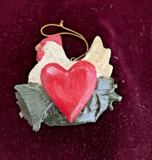 House of Hatten 3 Three French Hens 12 Twelve Days of Christmas Ornament D Calla