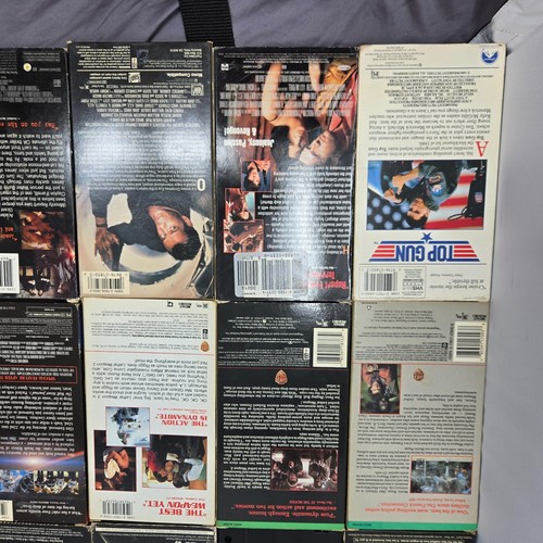 VHS Action Movie Lot of 21 Die Hard Lethal Weapon Jet Li Top Gun Arnold De Niro - Picture 16 of 19