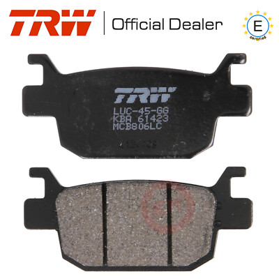 BREMSBELÄGE HINTEN ORGANISCH TRW HONDA NSS Forza A ABS 250 2008-2012