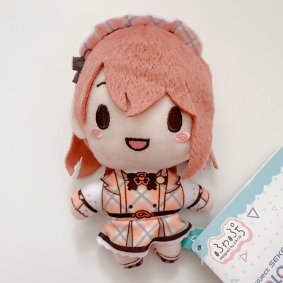 Project Sekai x Sanrio Fuwapuchi Mascot Hanasato Minori Plush doll NEW Japan