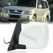 Left Driver 5Pin Side Mirror Heated For Mitsubishi Pajero Montero 2000 2001-2006