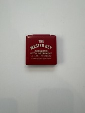 Vintage The Master Key Chromatic Instrument A-440 13 Key Pitch Pipe MK2-C