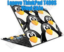 Custom Vinyl Skin / Decal Design for the Lenovo ThinkPad T490S -Free US Shipping