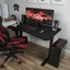 respawn rsp-1048 48" table mouse pad gaming computer desk black (rsp-1048-blk)